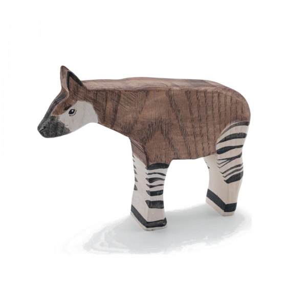 Okapi Wooden Figure - by Good Shepherd Toys