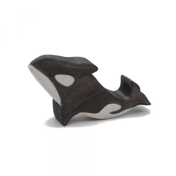 Orca Child Wooden Figure