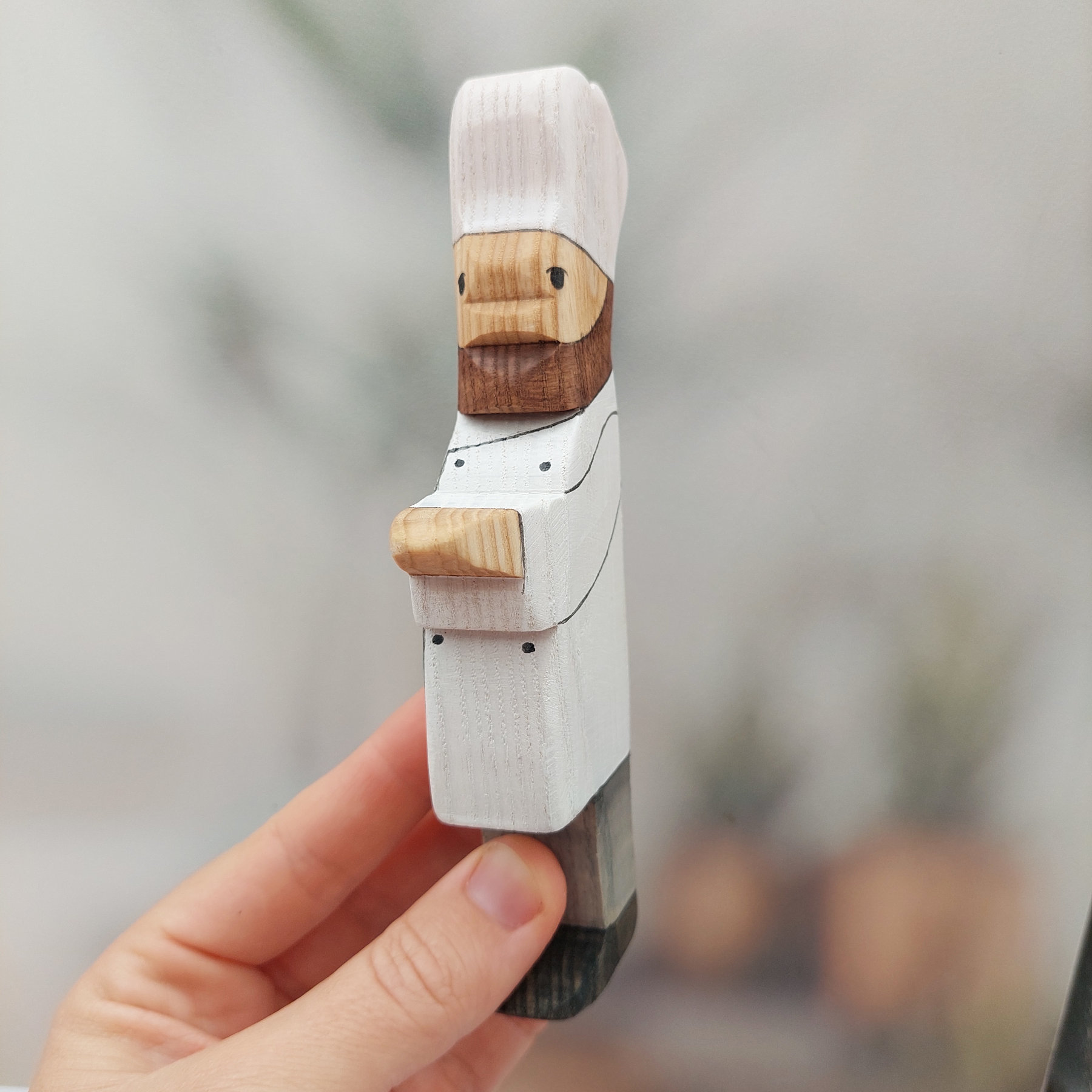 Pastry Chef in Hand - by Good Shepherd Toys