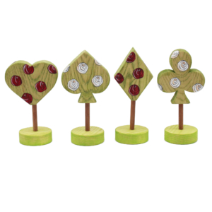 Playing Card Wooden Rose Tree - by Good Shepherd Toys