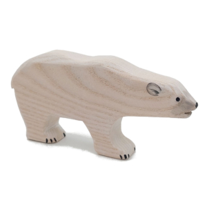 Polar Bear wooden figure - by Good Shepherd Toys