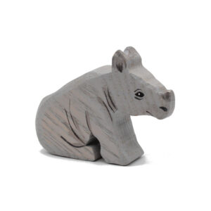 Rhino Baby Figure - by Good Shepherd Toys