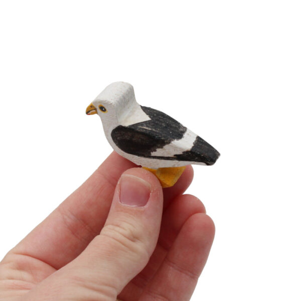 Seagull Wooden Bird In Hand by Good Shepherd Toys