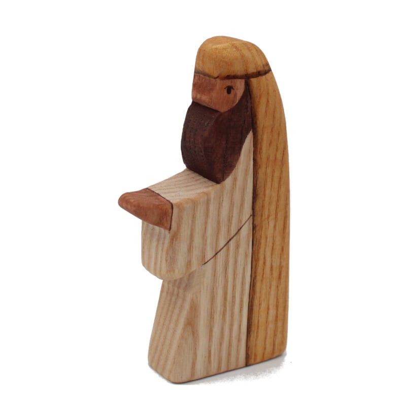 Shepherd Golden Wooden Figure - by Good Shepherd Toys