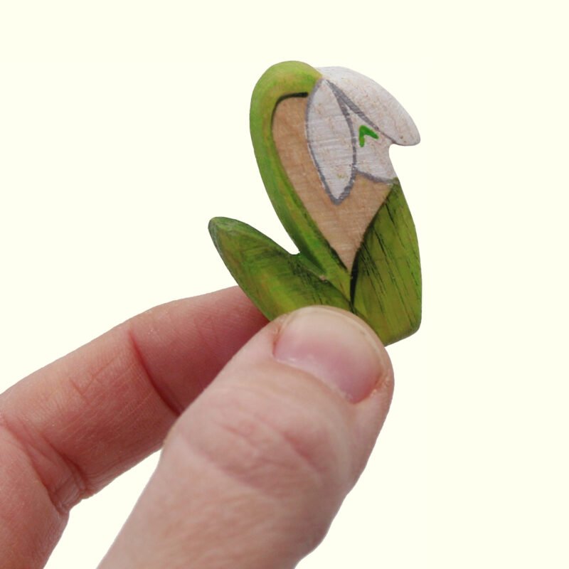 Snowdrop Wooden Plant in Hand - by Good Shepherd Toys