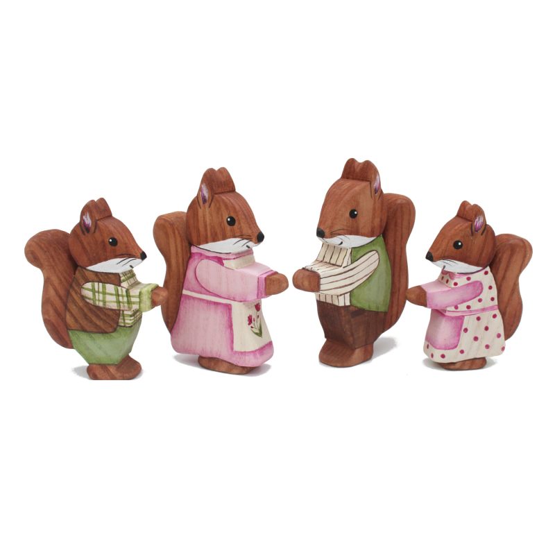 Squirrel Family - by Good Shepherd Toys