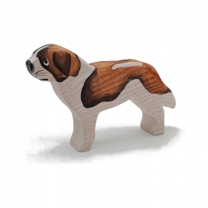 St Bernard wooden dog by Good Shepherd Toys