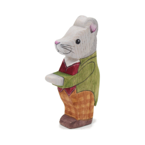 Town Mouse Wooden Figure - by Good Shepherd Toys