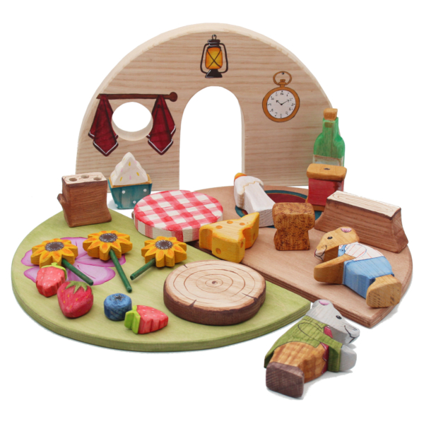 Town Mouse and Country Mouse Set 003 - by Good Shepherd Toys