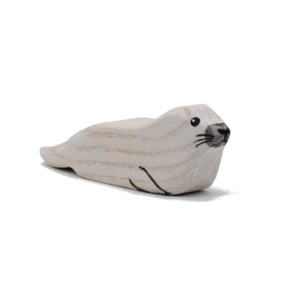 Wooden Harp Seal Cub - by Good Shepherd Toys