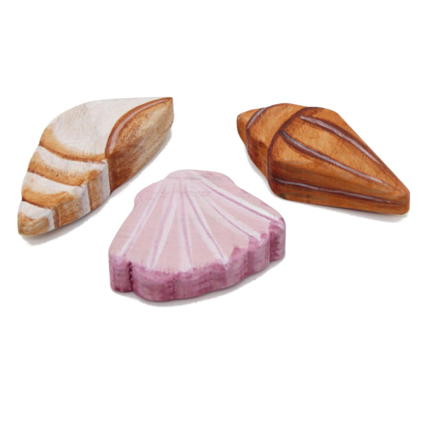Wooden Shell Trio - by Good Shepherd Toys