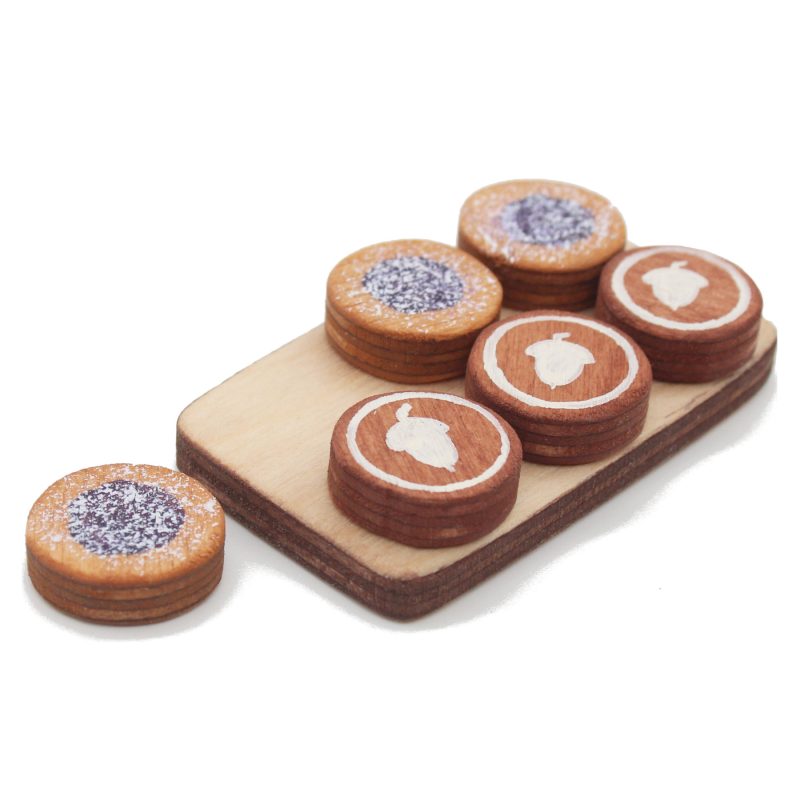Woodland Cookies on Tray - by Good Shepherd Toys