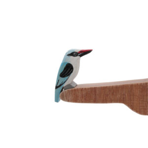 Woodland Kingfisher Wooden Bird by Good Shepherd Toys
