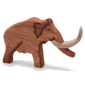 Woolly Mammoth Wooden Figure - by Good Shepherd Toys